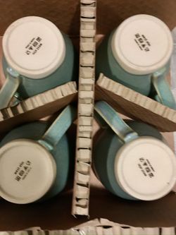 Café Flared Mugs (Set of 4) by West Elm