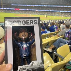 Lot - (5) Sports Bobbleheads, Los Angeles Dodgers