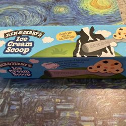 BEN & JERRY'S ICE CREAM SCOOP BRAND NEW IN BOX NEVER USED ALUMINUM