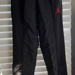 NIKE - Air Jordan Wings Flight Suit Pants - Boys Size Large - Black