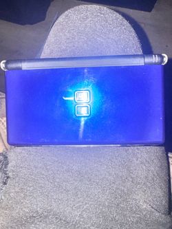 enamel navy nintendo ds lite