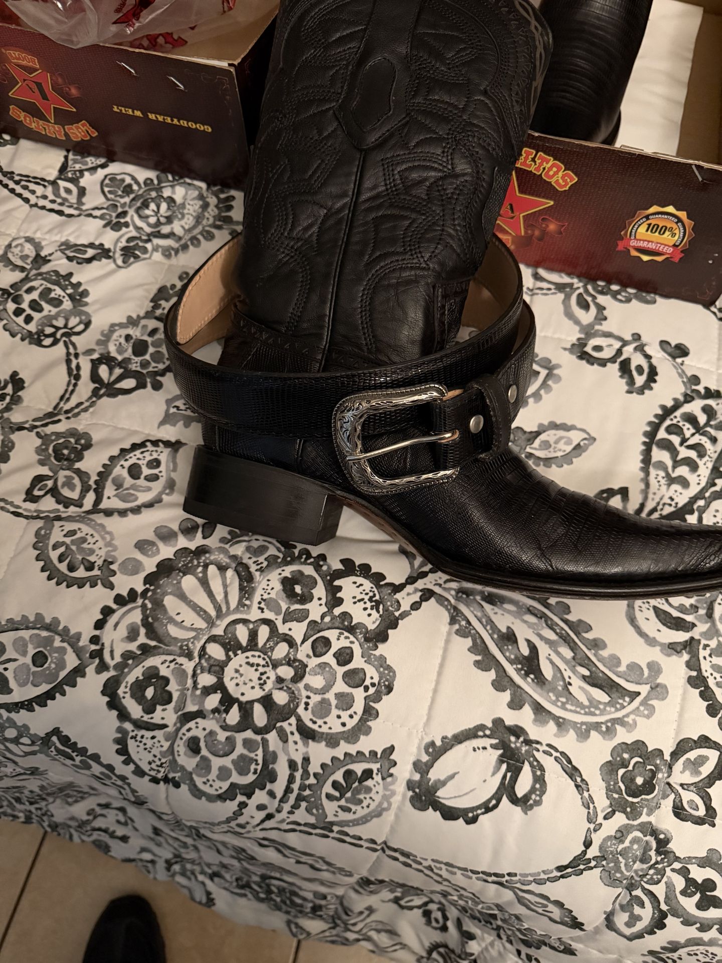 Botas Vaqueras con Cinto