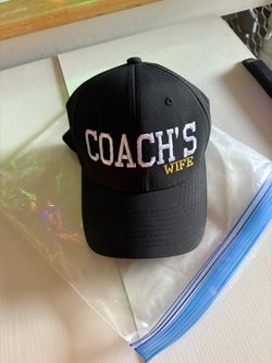 New…..Hat, Baseball Cap, Coach Hat / Wife’s Coach,