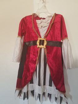 Hermoso vestido pirata 3-4