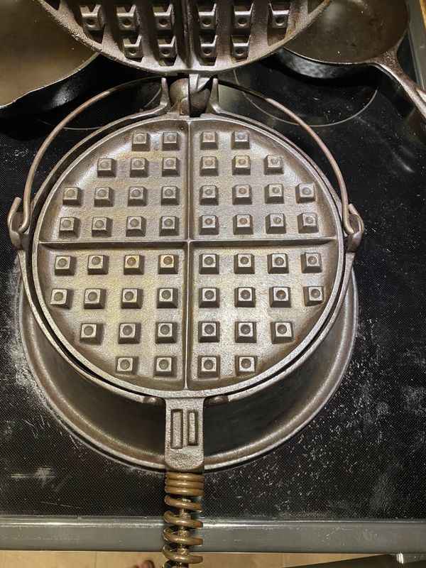 Wagner Ware cast iron waffle maker for Sale in Vancouver, WA OfferUp