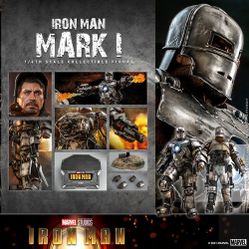 Hot Toys MMS605-D40 Iron Man Mark 1 (Special Edition) Diecast Exclusive 1/6 Figure