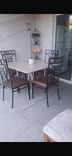 Table with chairs