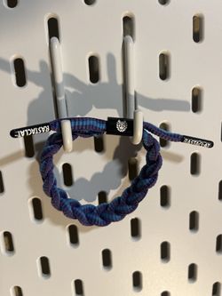 Rastaclat paracord bracelet (Purple & Blue) 