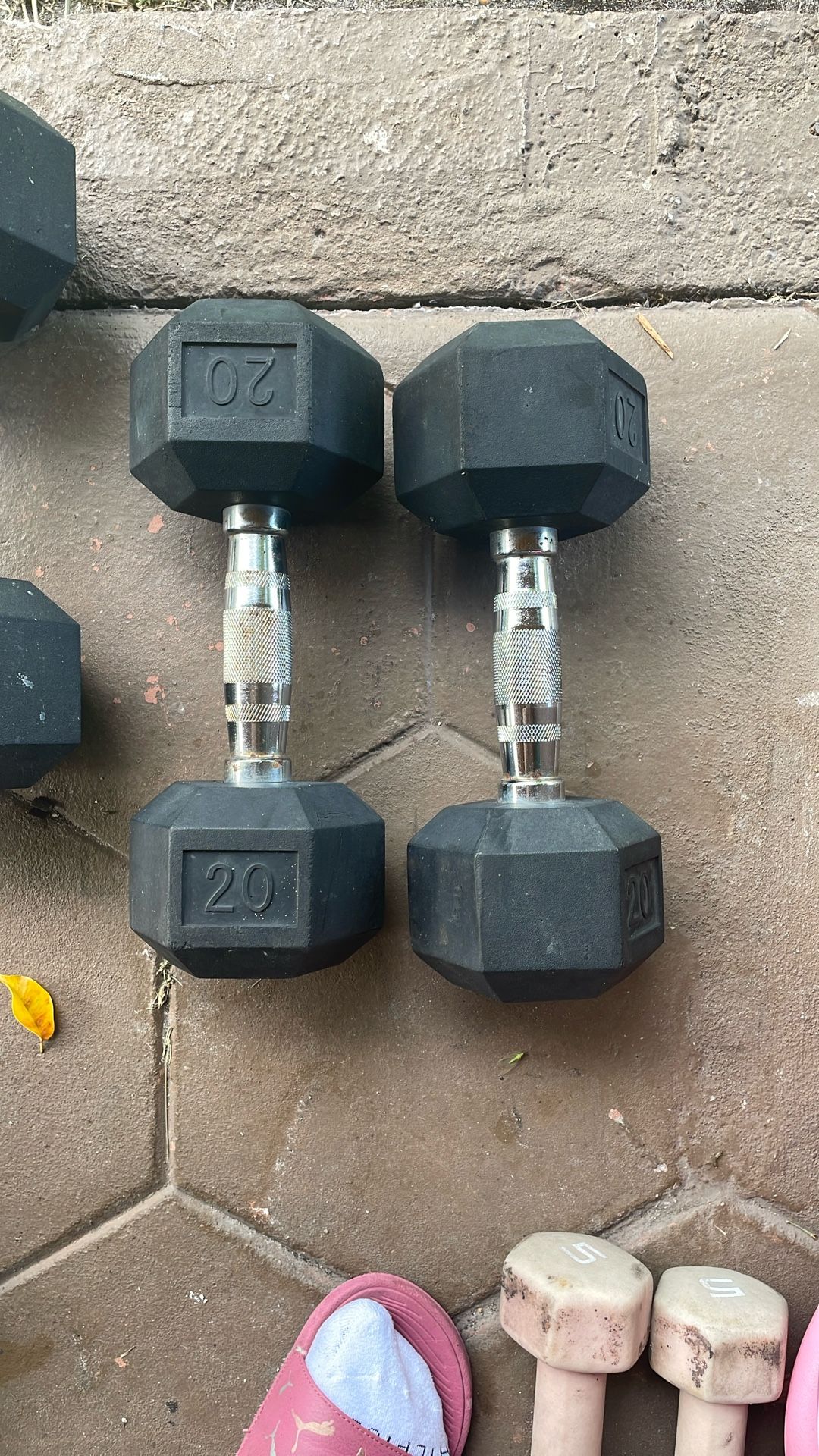 Dumbbell Set Of 2 - 20 Pounds