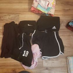 Girls Soccer Shorts Bundle 6-8