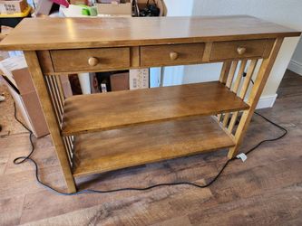 Solid Wood console table