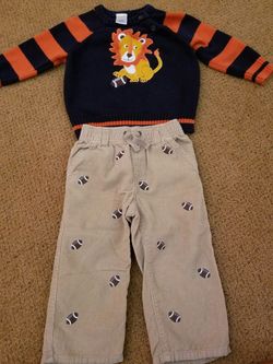 18-24 months Gymboree sweater anf pants set