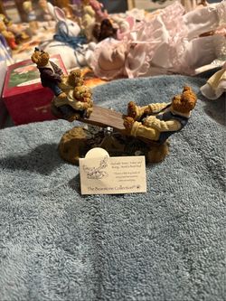 Bearstone Collection Dad with Teeter Totter Figurine
