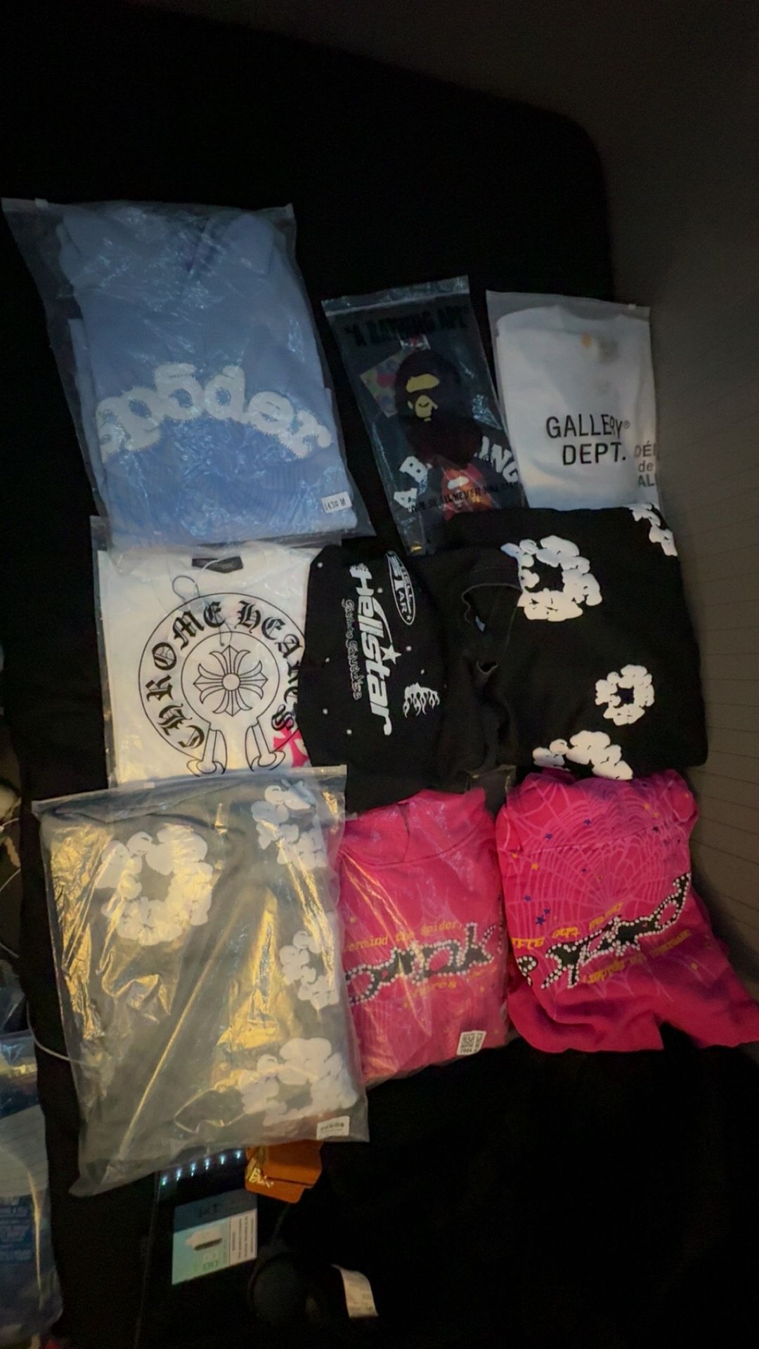 hoodies and tshirts