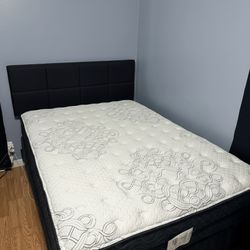 Full Sized Matress, Bed Frame, and Box Spring
