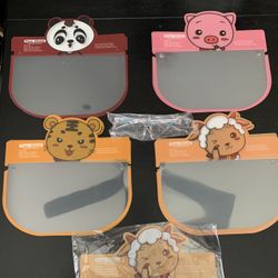 Kid Face Shields With Glasses