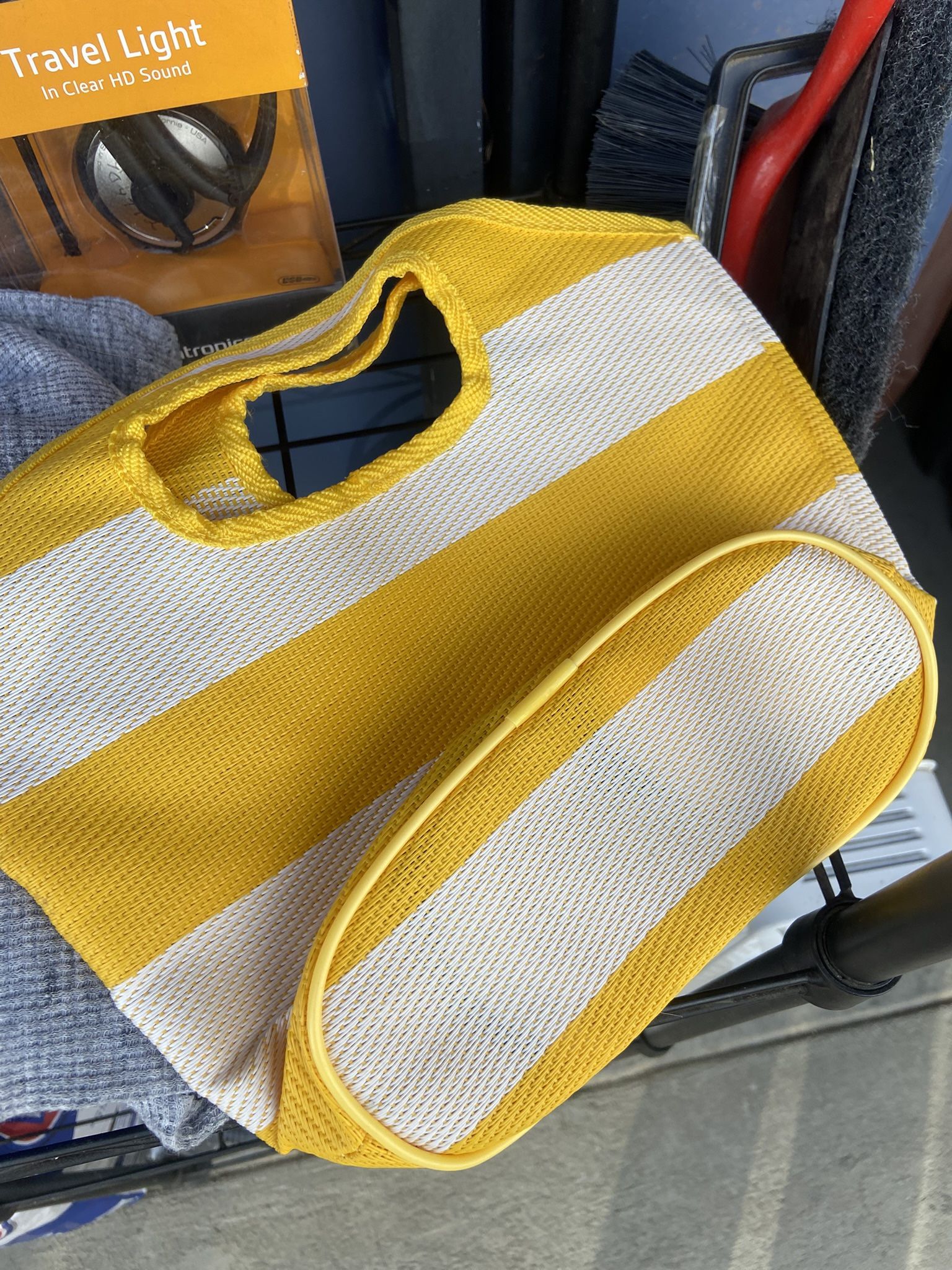 $5 Yellow Beach Purse