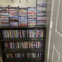 DVD Movie Collection & Shelf