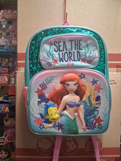The Little Mermaid 16 inch backpack