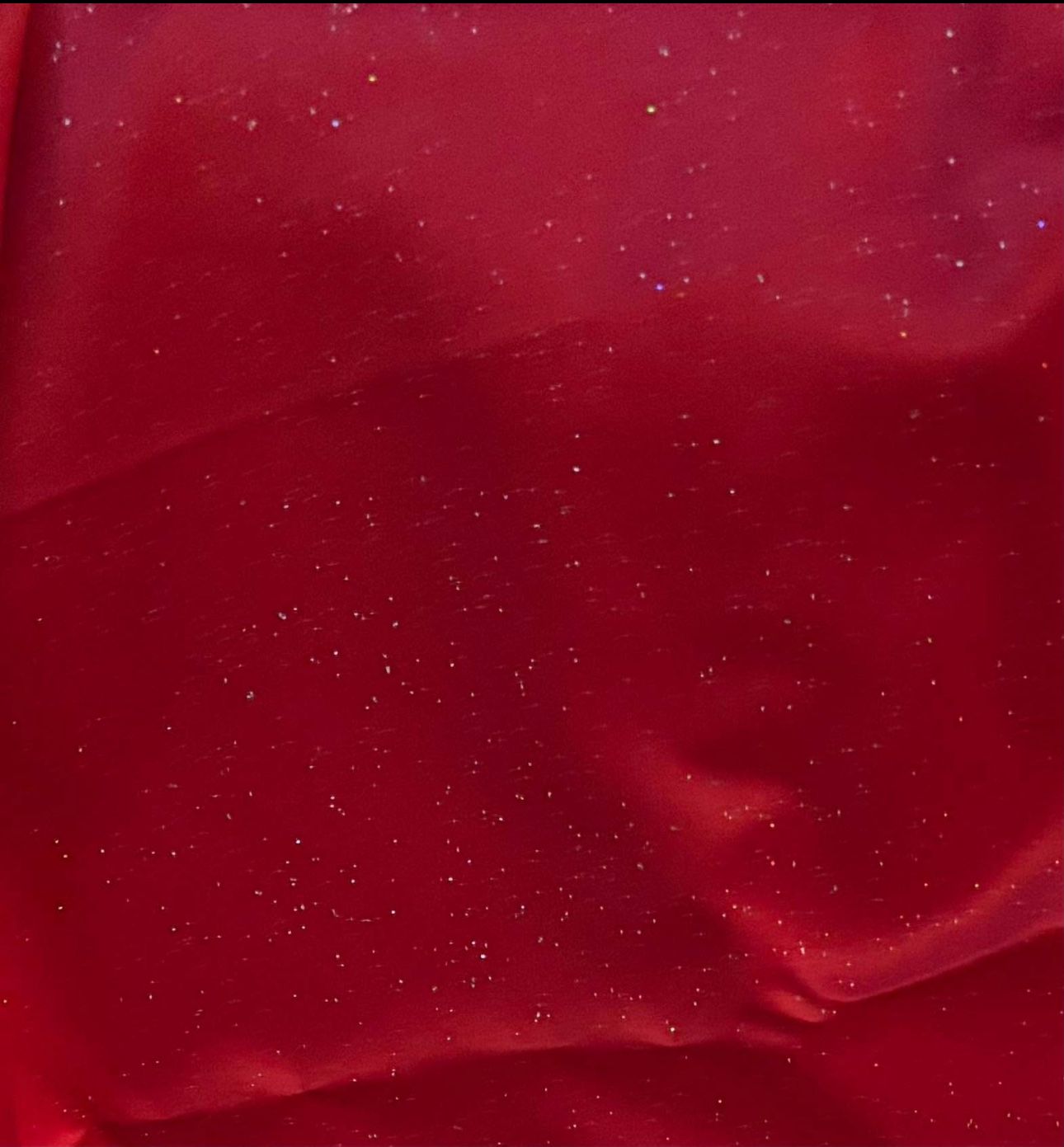 Maroon glitters shimmer polyester non stretch fabric party graduation sewing dressmaking crafting