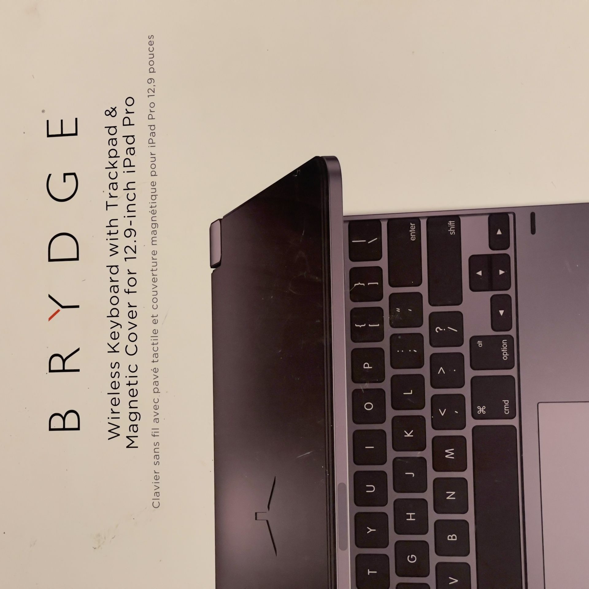 Bridge Keyboard With Trackpad For 12.9 iPad Pro