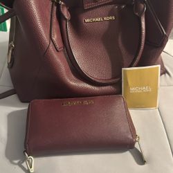 Michael Kors Burgundy 