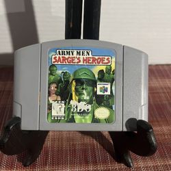 Army Men Sarge’s Heroes For Nintendo 64