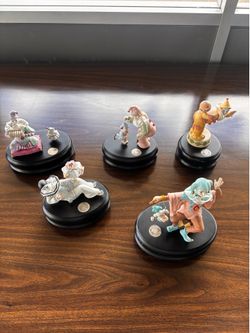 Porcelain Clown music box collection Ellen Wilson