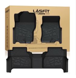 LASFIT Floor Mats For Nissan Frontier 2022-2026 Crew Cab (Not Fit King Cab