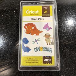 Cricut Art Cartridge Dino Play NEW