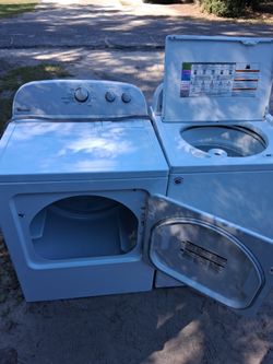 Washer Whirlpool Dryer No Issues 30 Days Warranty
