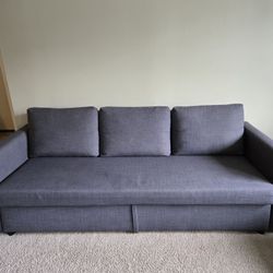Sleeper Sofa, Dark Gray