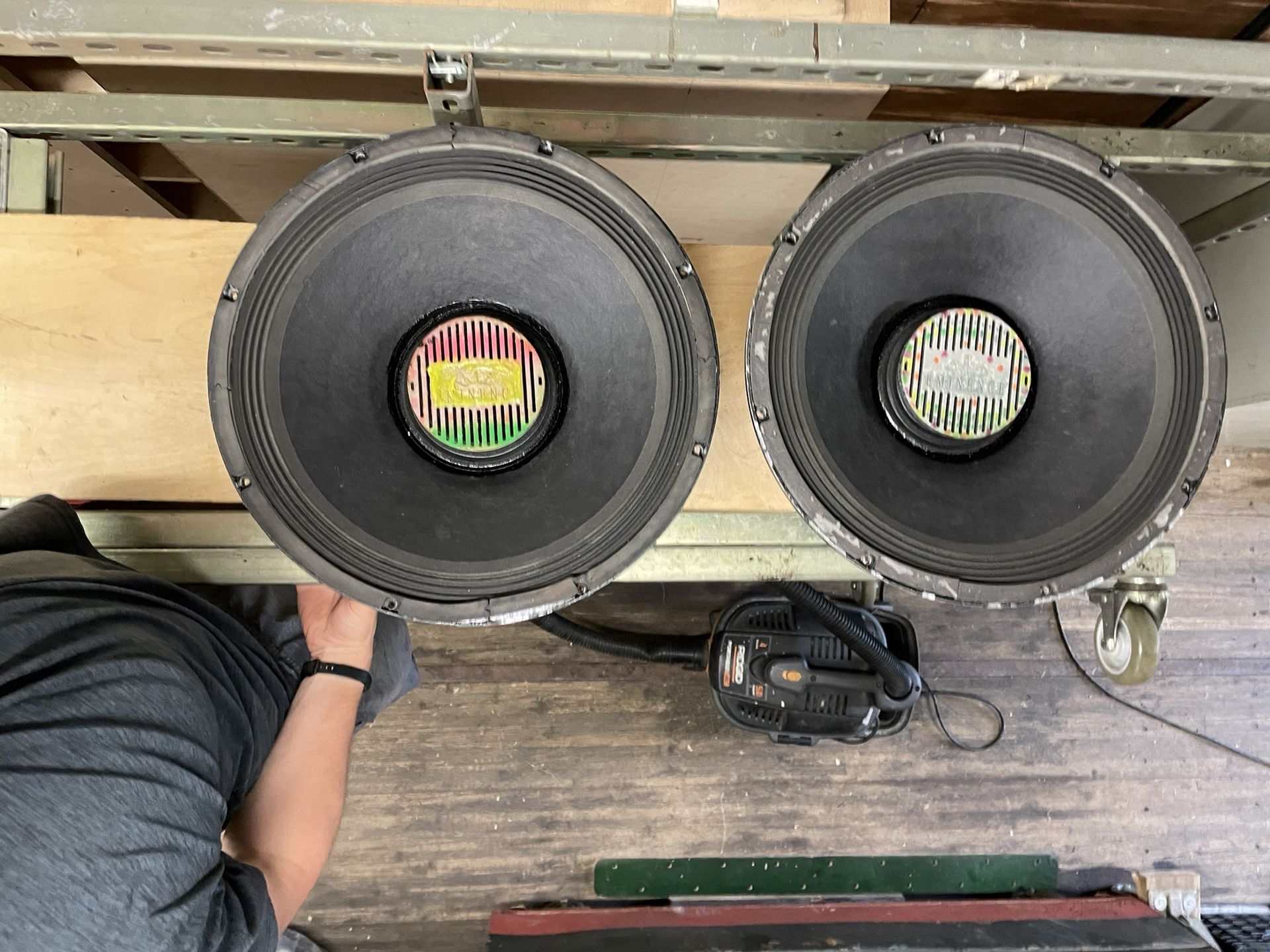 Two Eminence Kilomax PRO-18A 18" Professional Series Speakers