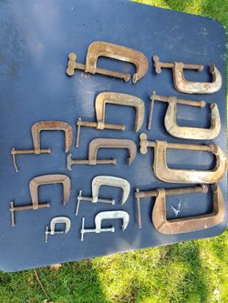 Vintage C-clamps