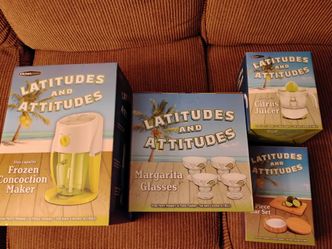 Latitudes and Attitudes Margarita Mixer Set