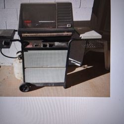 KENMORE LP GAS BARBECUE BBQ GRILL W/SIDE BURNER 