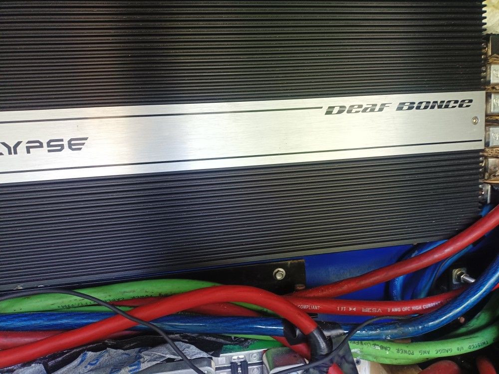 Rare! Deaf Bonce 12k A Real Deal Amp