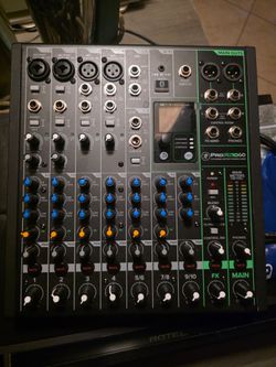 Pro fx 10 channel mixer