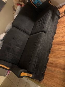 Black couch