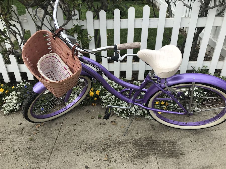 7 speed purple girls bike Tahiti. Used 10 times max. Westwood $100