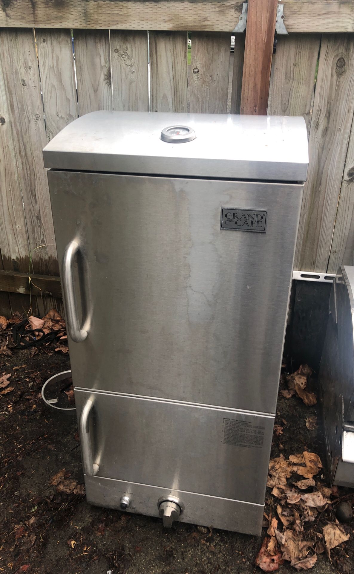 Smoker - Grand Cafe Stainless Steel - Propane