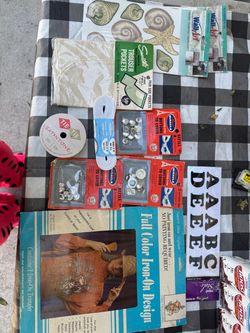 Vintage Sewing & Craft Supplies Lot