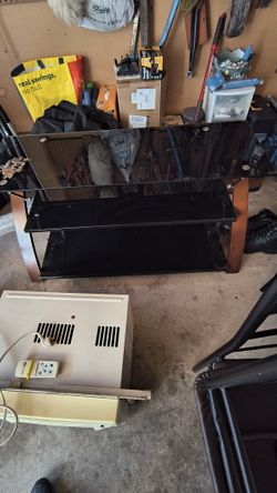 Glass TV Stand