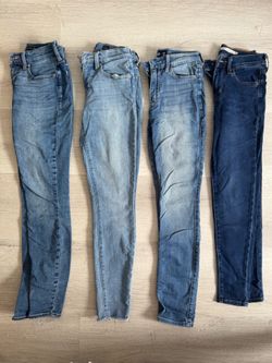 Levi’s, Lucky Brand, and Hollister jeans