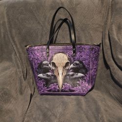 Skullete Corvexia Tote