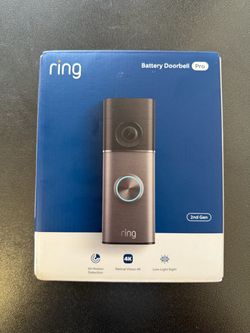 Ring Battery Doorbell Pro Camera
