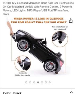 Remote Control Kids Car