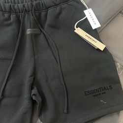 Small Black Essentials Shorts