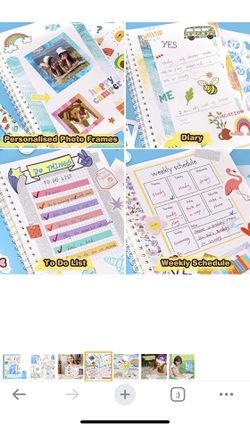  DIY Journal Kit for Girls, Personalized Diary