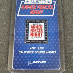 Seattle mariners Salute to Armed forces night 40th Anniversary